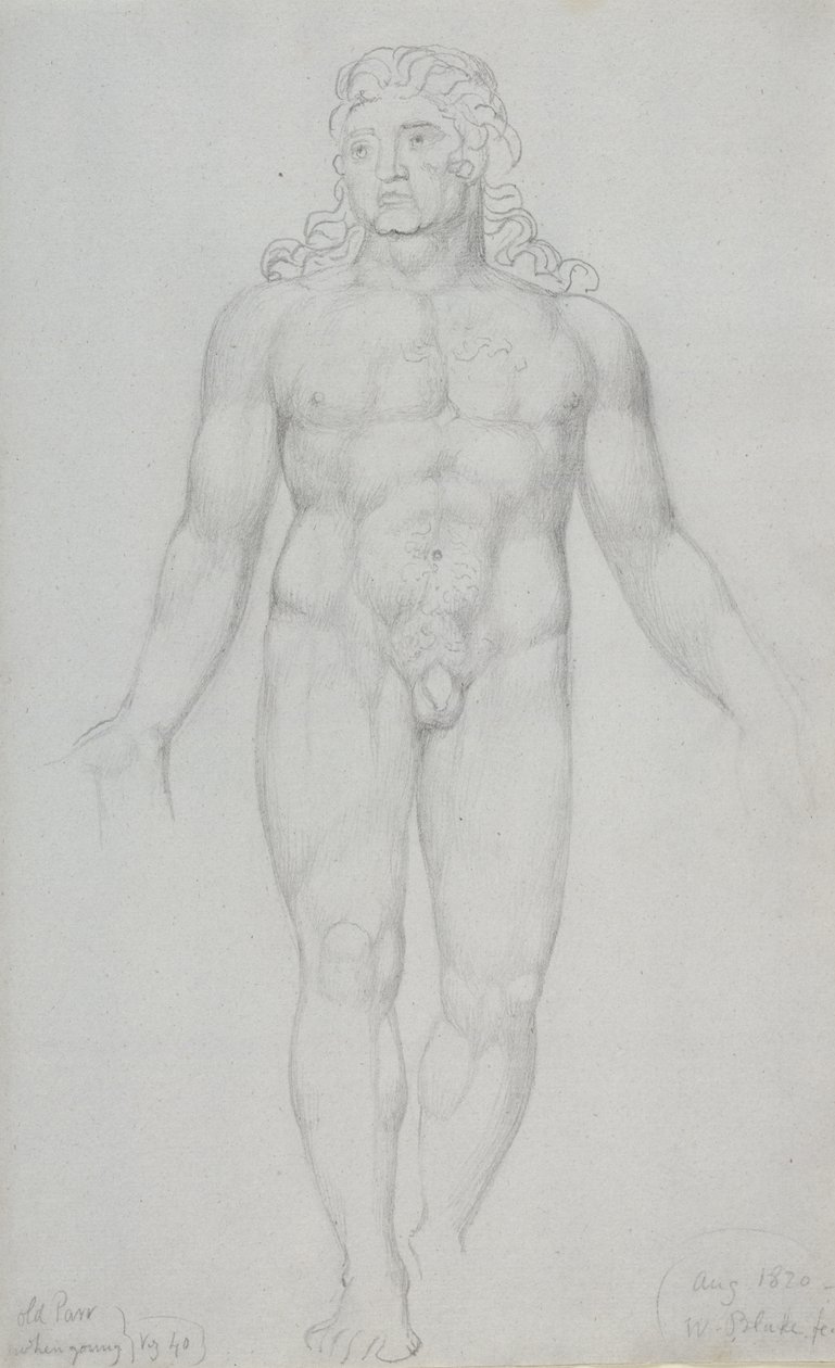 Old Parr Jeune, 1820 - William Blake