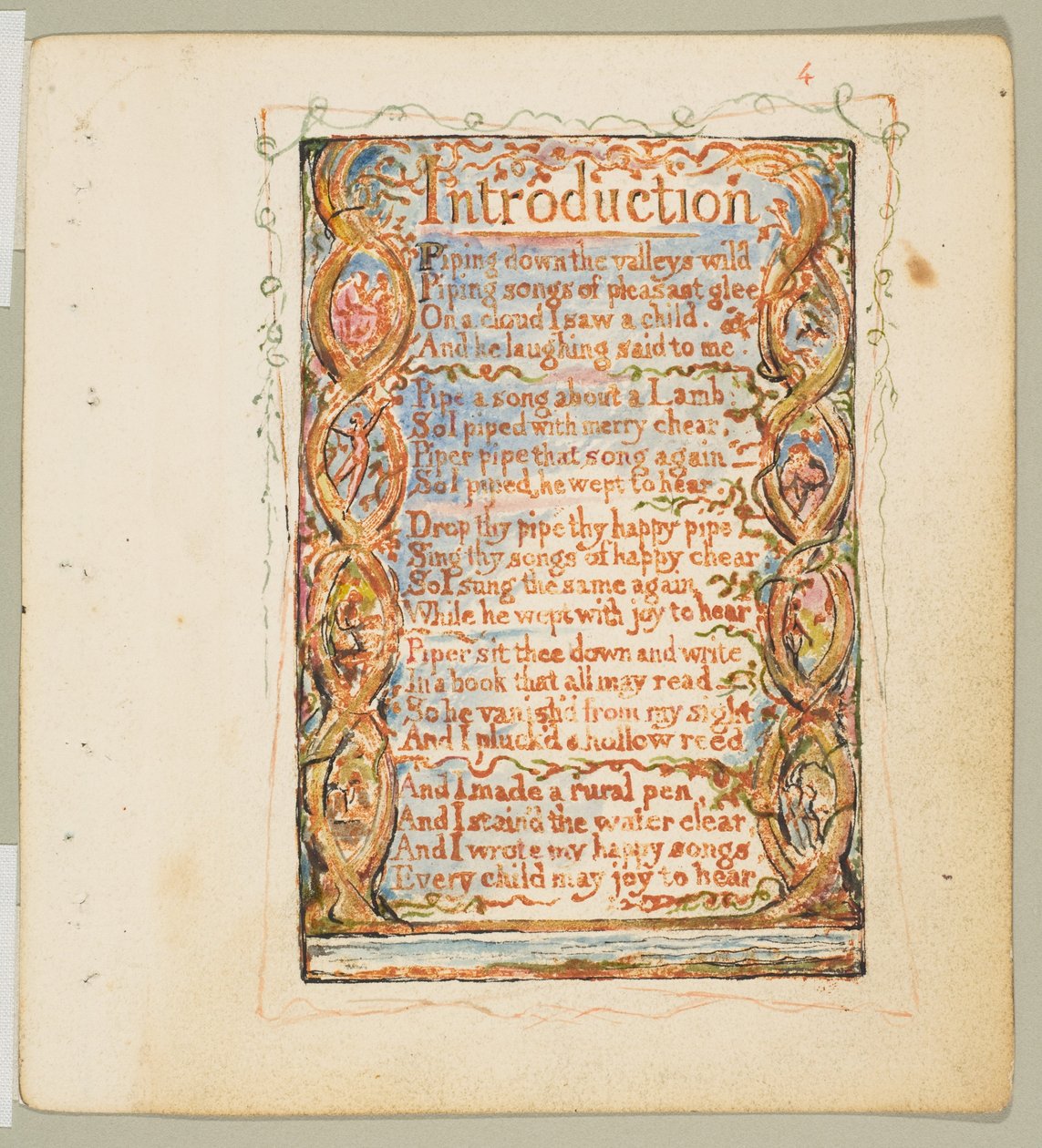 Songs of Innocence: Einleitung - William Blake