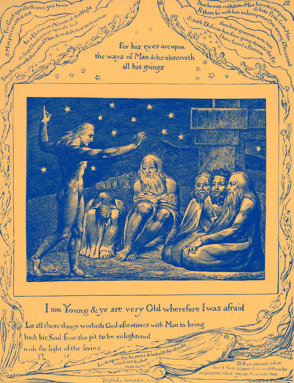 Le Livre de Job illustrations par William Blake - William Blake