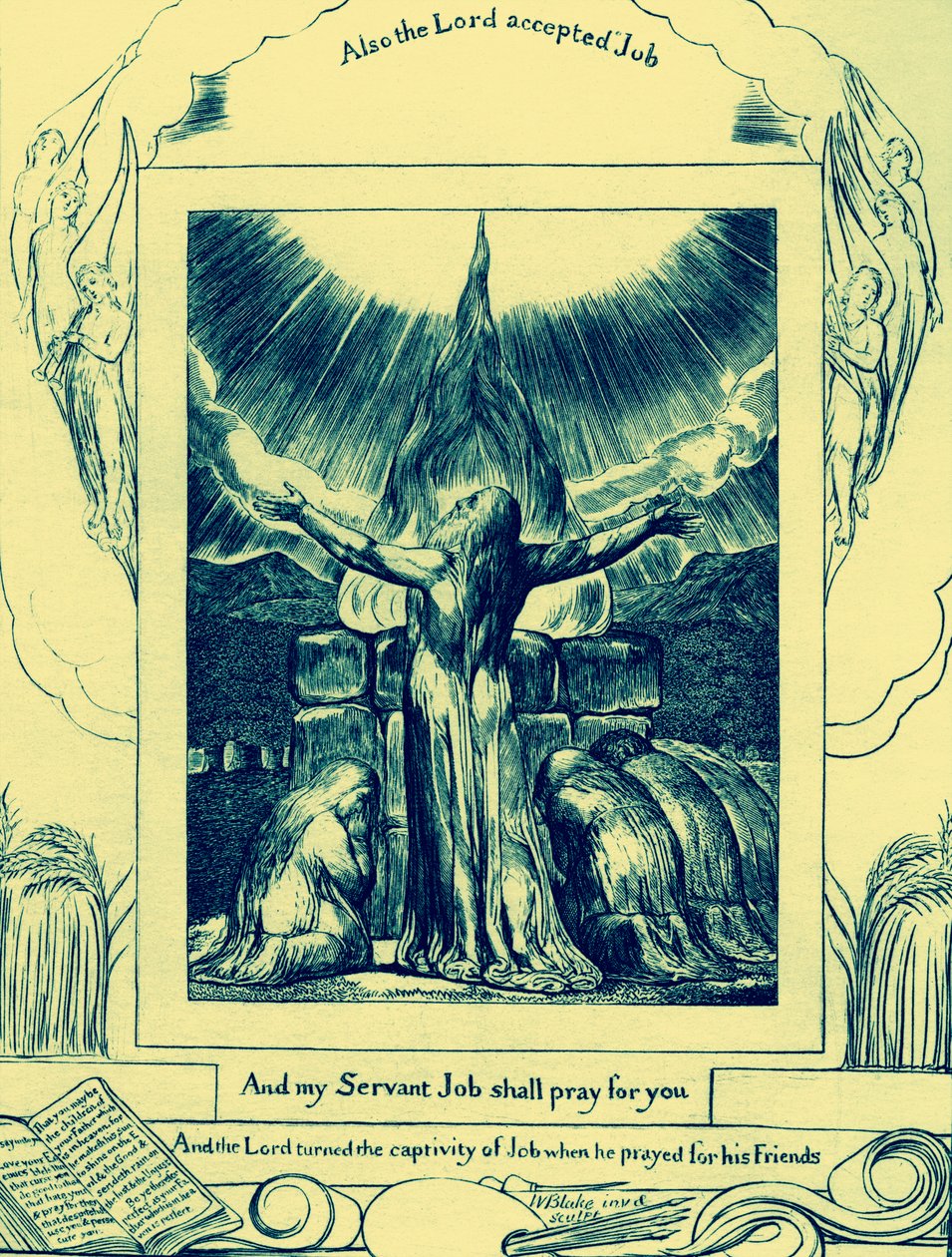 Illustrations du Livre de Job par William Blake - William Blake