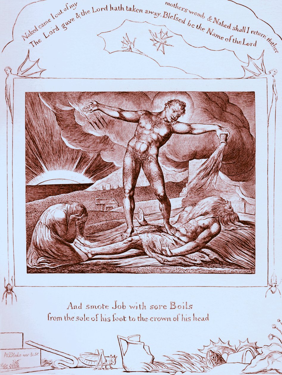 Le Livre de Job, illustrations de William Blake - William Blake