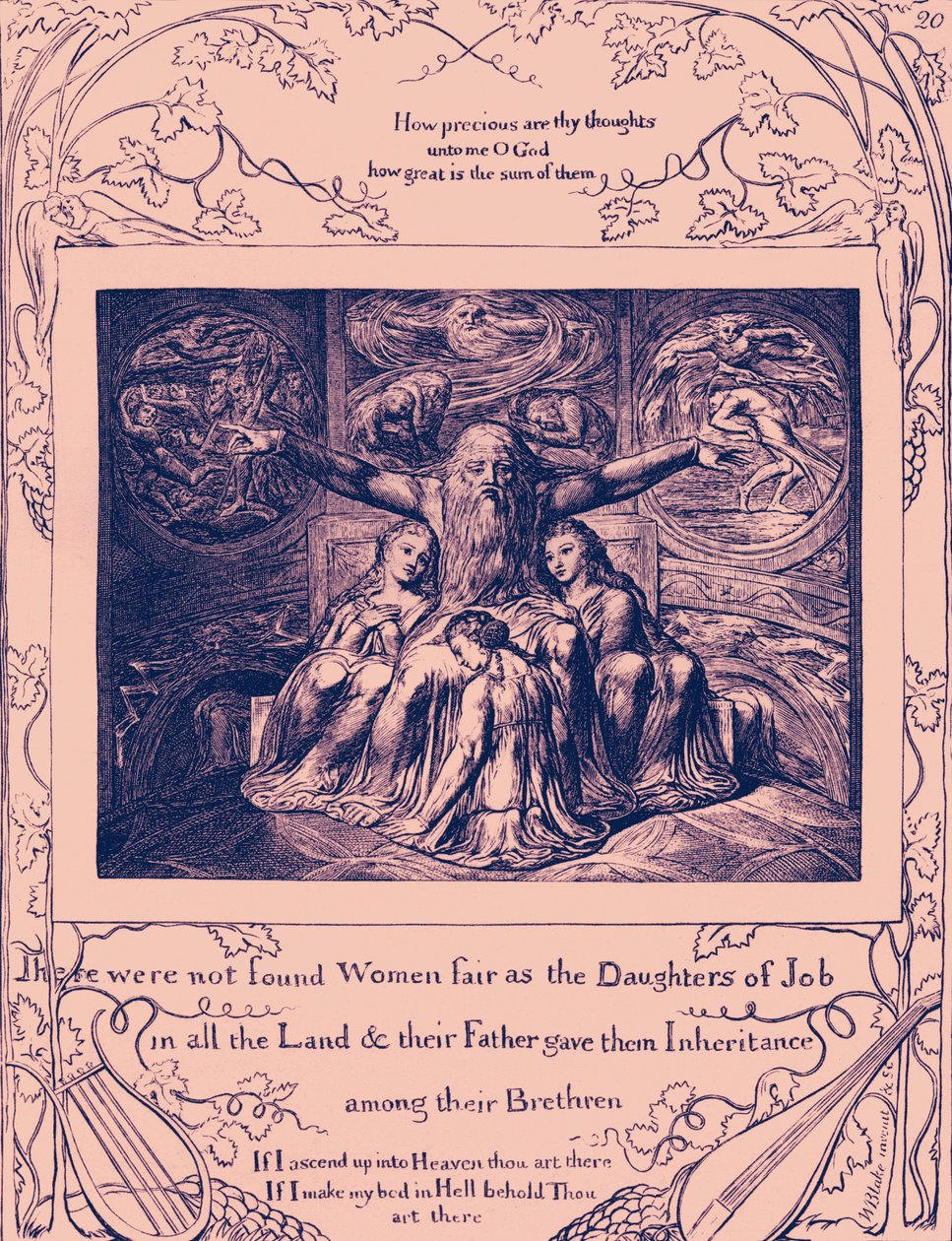 Le Livre de Job, illustrations de William Blake - William Blake