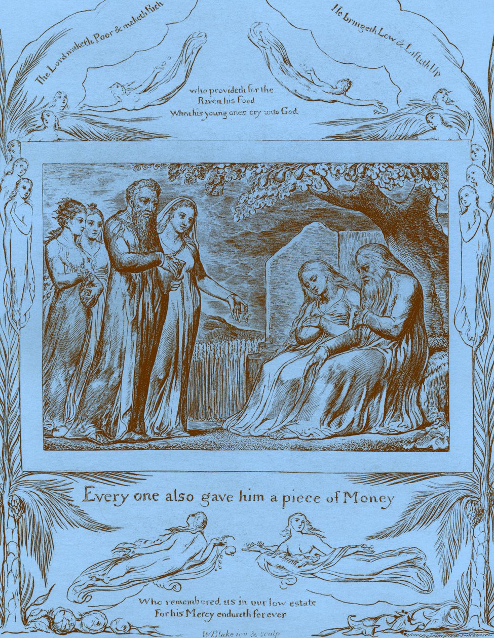 Le Livre de Job, illustrations de William Blake - William Blake