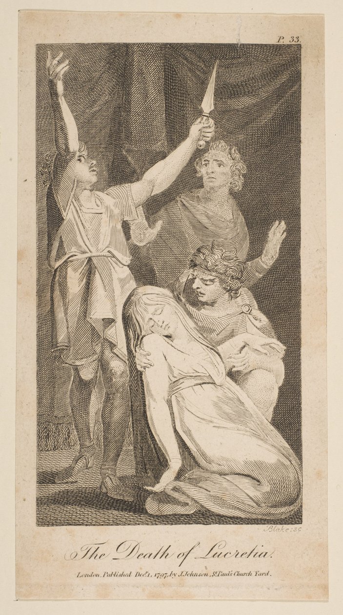La Mort de Lucrèce, de l