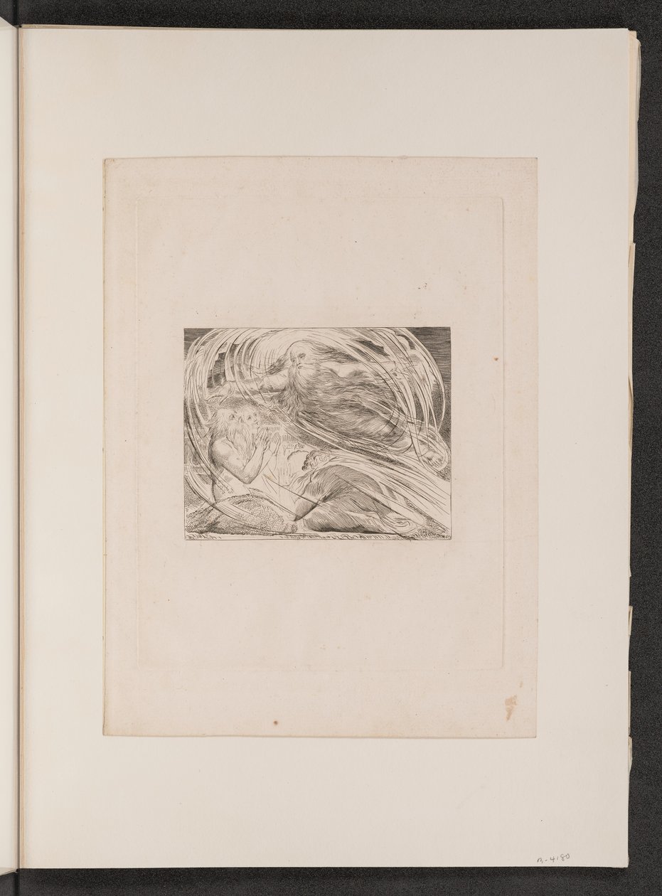 Le Seigneur répondant à Job du tourbillon - William Blake