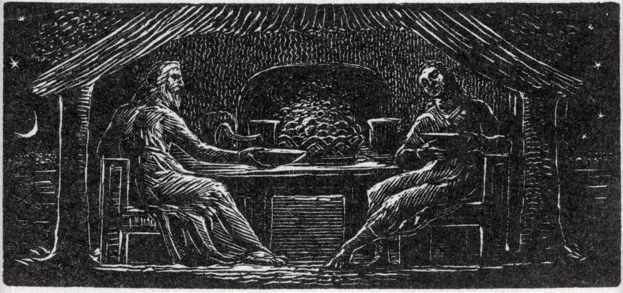 Thenot et Colinet soupent ensemble, illustration de 