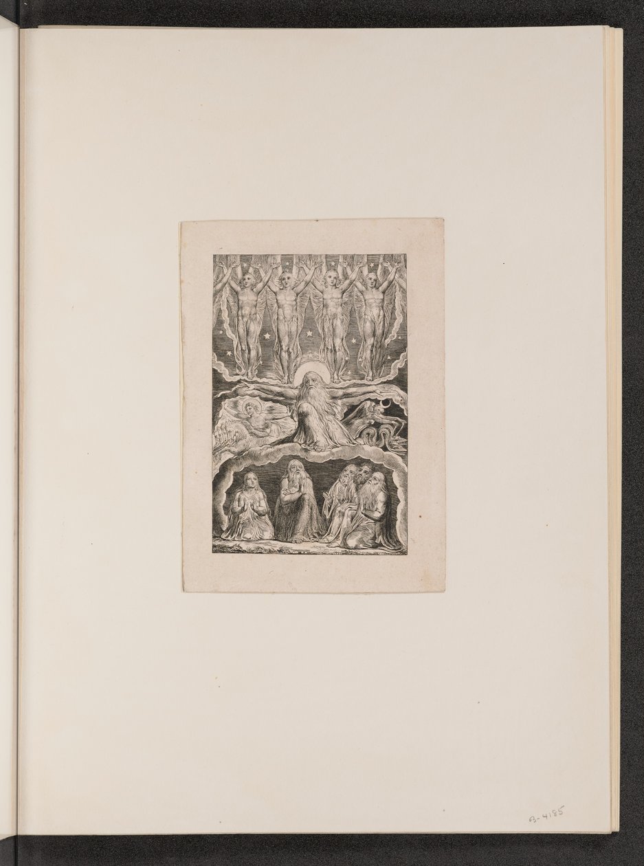 Quand les Étoiles du Matin Chantaient Ensemble, 1825 - William Blake