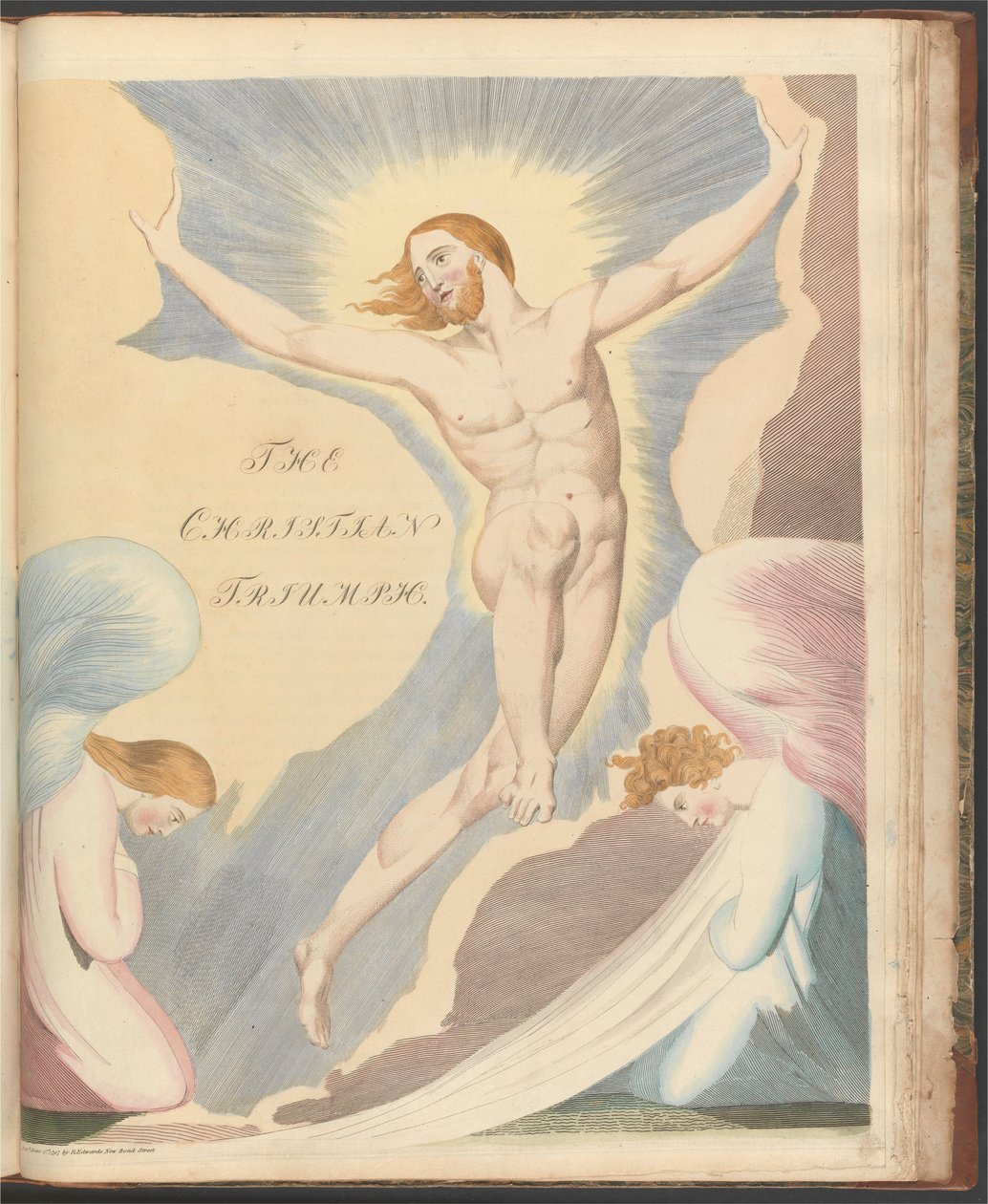 Les Pensées Nocturnes de Young, Page 65, La Quatrième Nuit, Le Triomphe Chrétien - William Blake