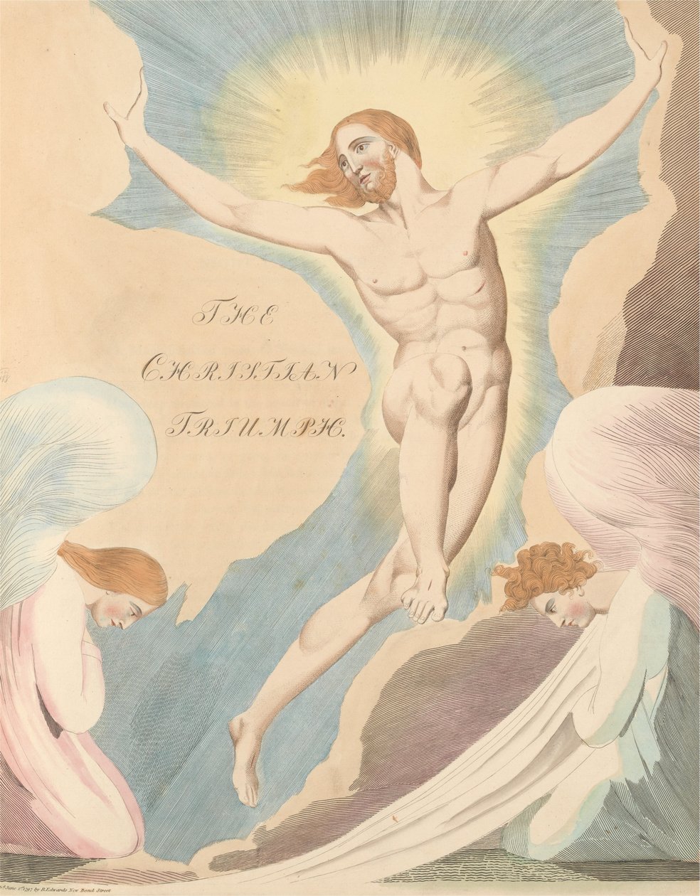 Les Pensées Nocturnes de Young, Page 65, La Quatrième Nuit, Le Triomphe Chrétien - William Blake