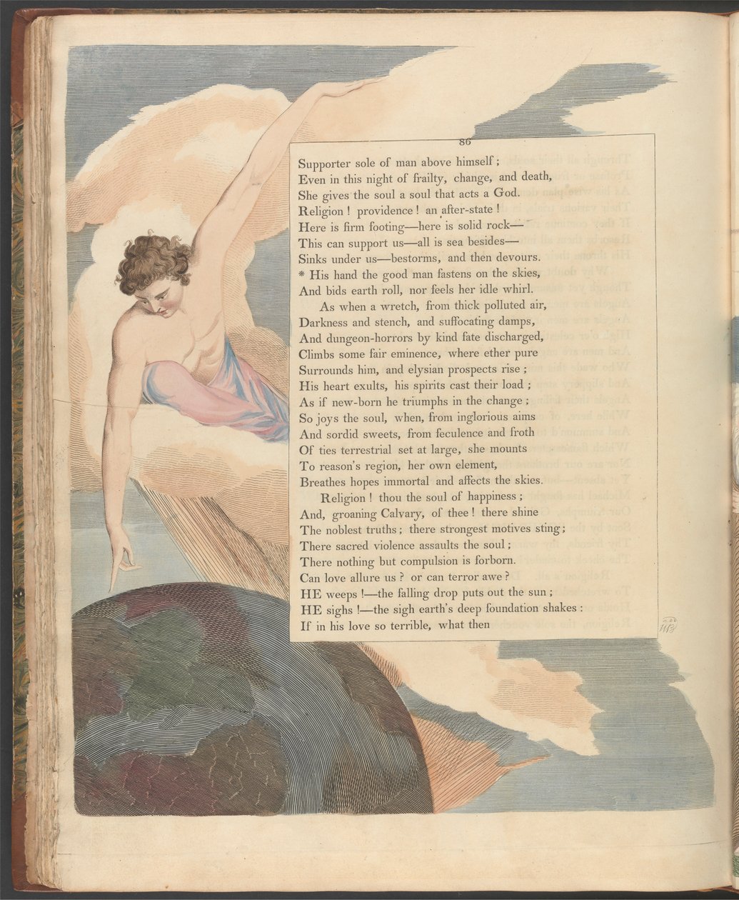 Pensées nocturnes de Young, Page 86, "Sa main l