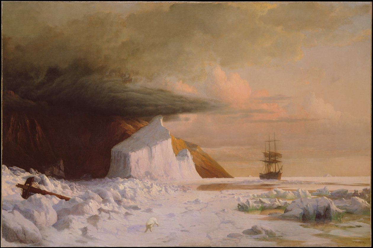 Un été arctique : percer la banquise dans la baie de Melville - William Bradford