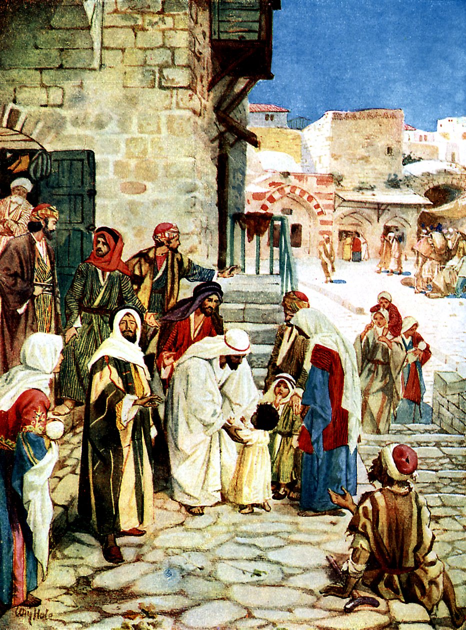 Jésus et les petits enfants - Bible - William Brassey Hole