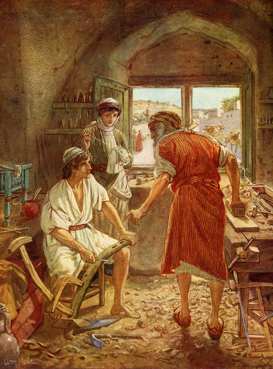 Jésus en jeune homme - Bible - William Brassey Hole
