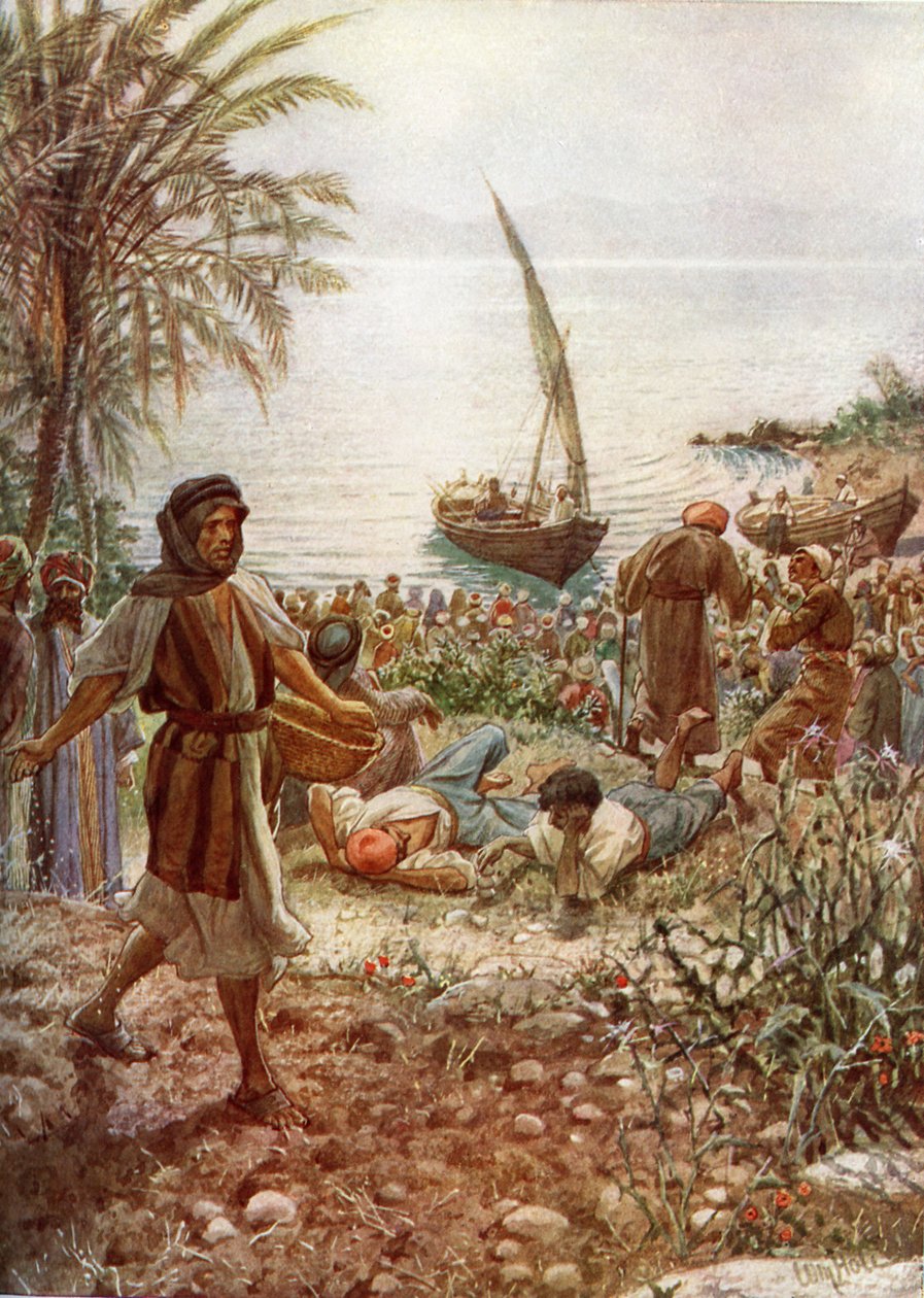 Jésus prêche la parabole du semeur - William Brassey Hole