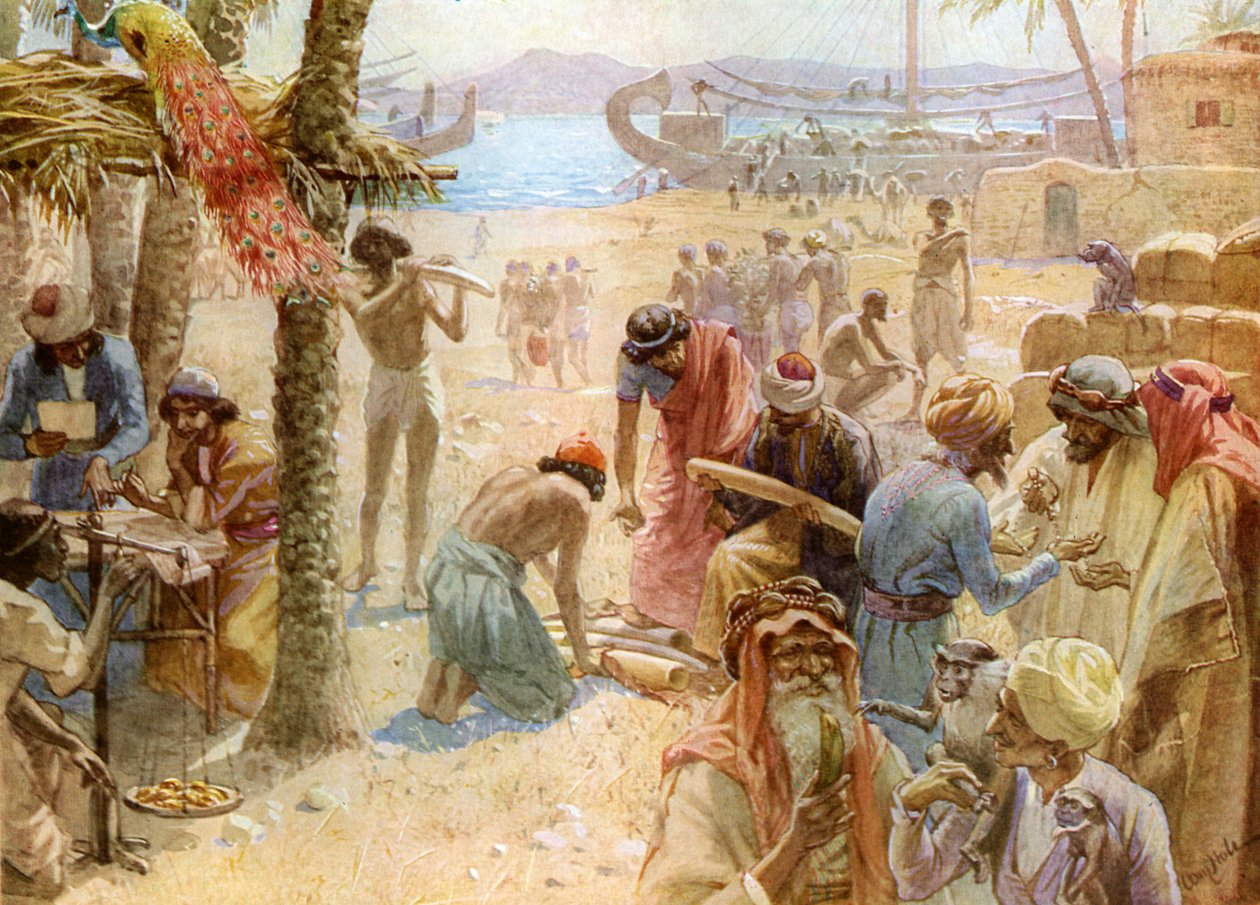 Le commerce du roi Salomon - Bible - William Brassey Hole