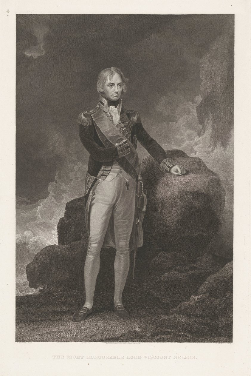 Portrait de Horatio Nelson - William Bromley (I)