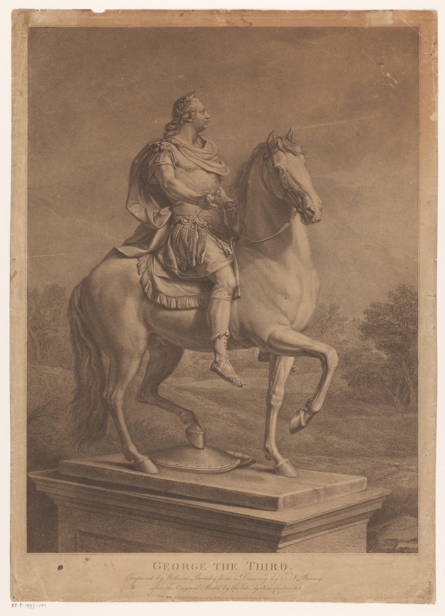 Portrait équestre de George III, roi d