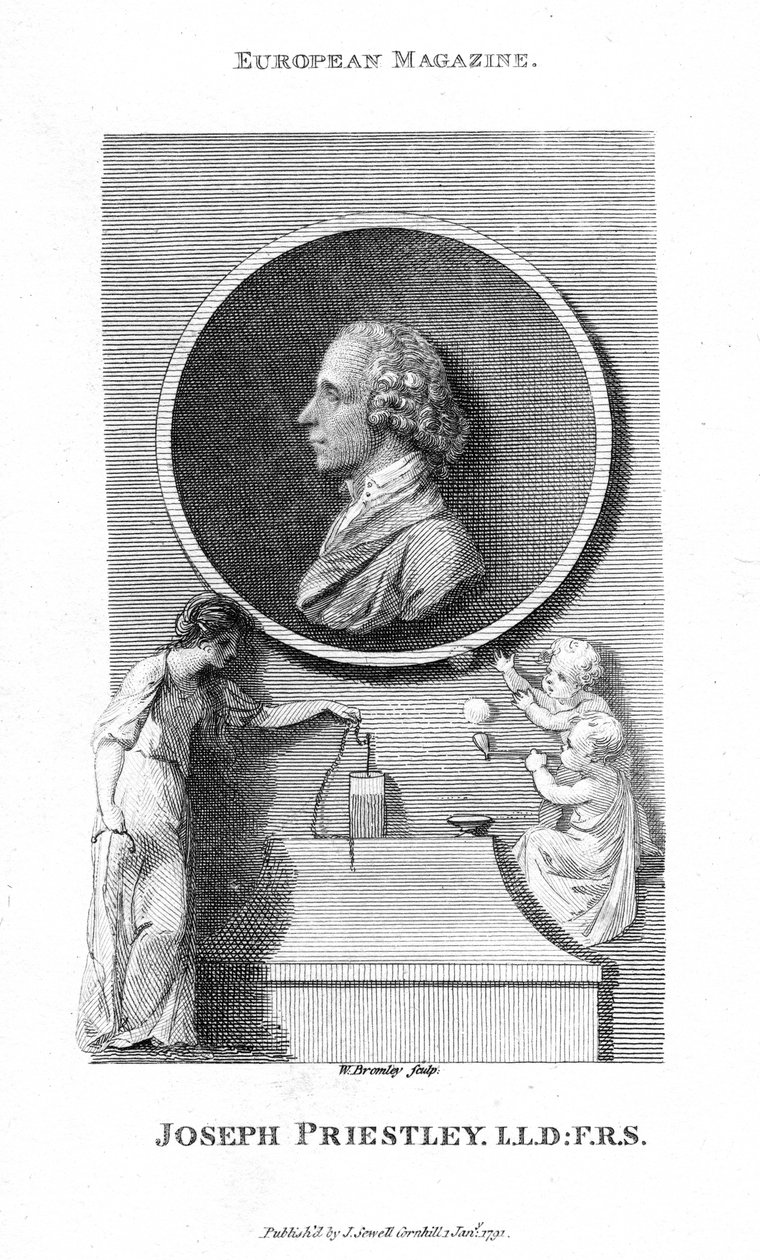 Joseph Priestley, chimiste anglais et ministre presbytérien, 1791 - William Bromley