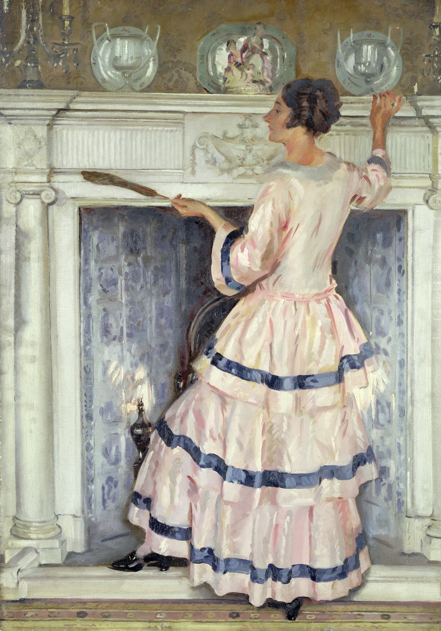 Mme Kelsey en rose - William Bruce Ellis Ranken