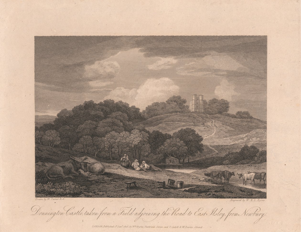 Château de Donnington - William Byrne