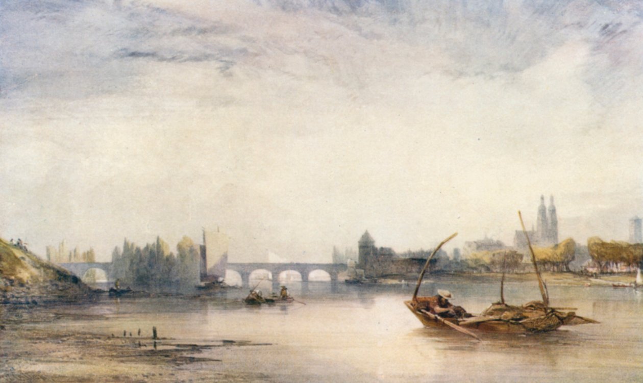 Tours (colour litho) - William Callow