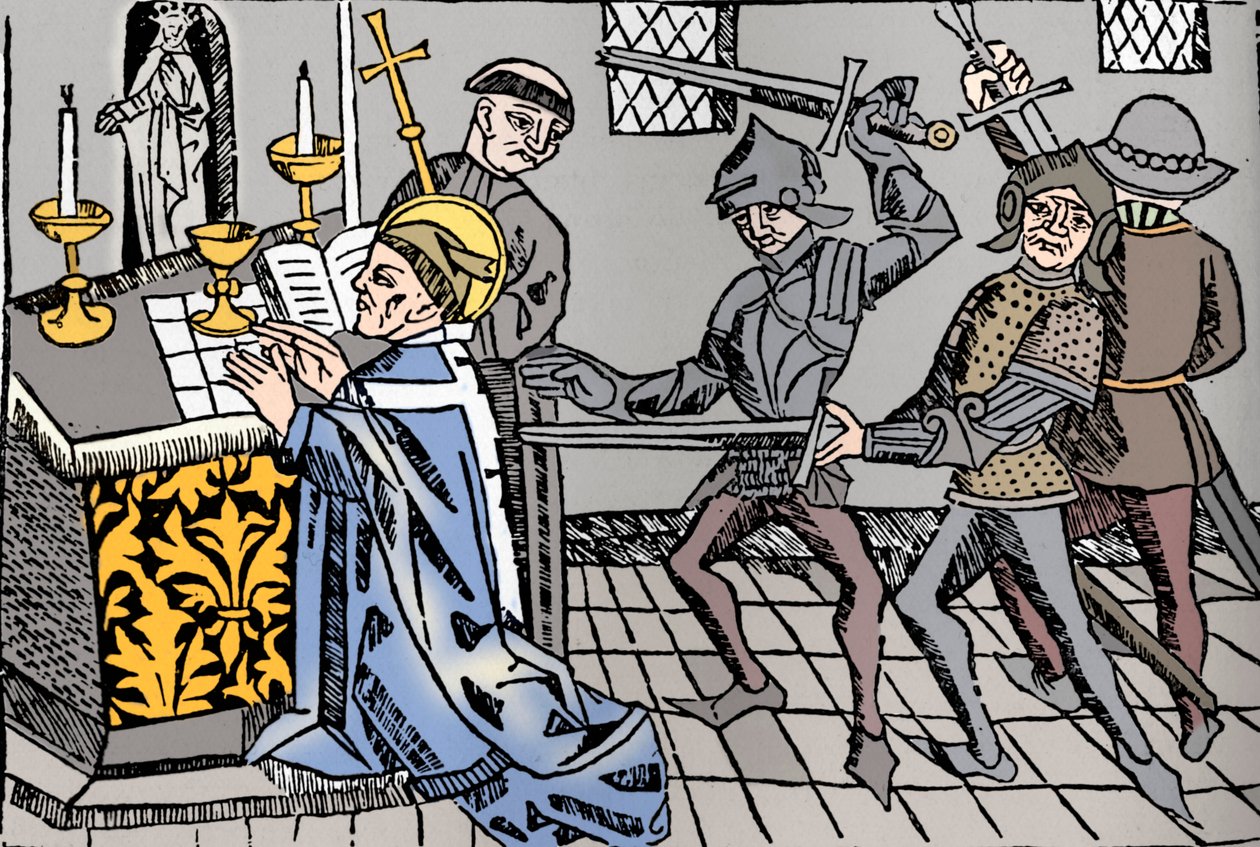 Martyr de Saint Thomas de Canterbury, vers 1484 - William Caxton