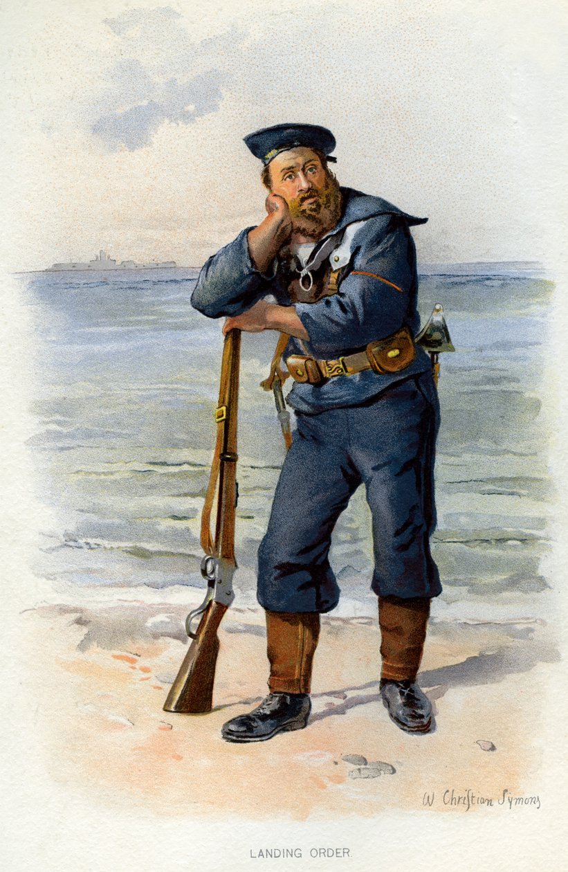 Ordre de débarquement, vers 1890-1893 - William Christian Symons