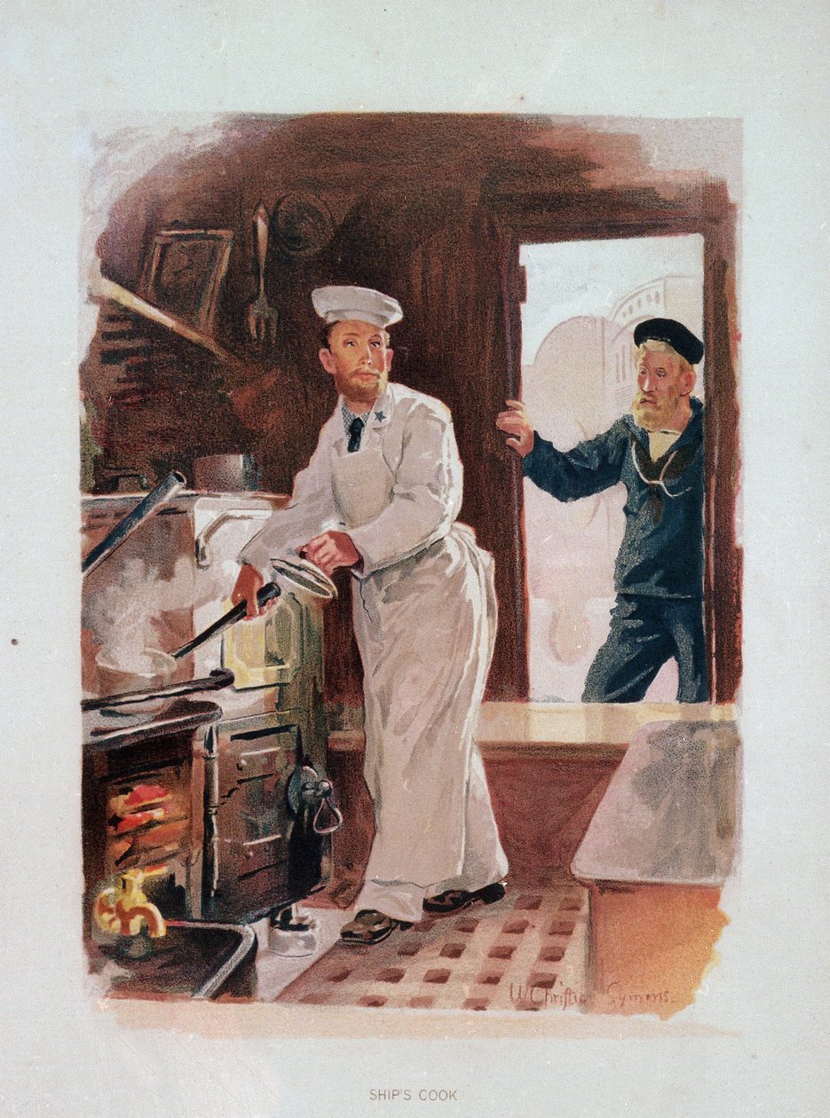 Cuisinier de bord - William Christian Symons
