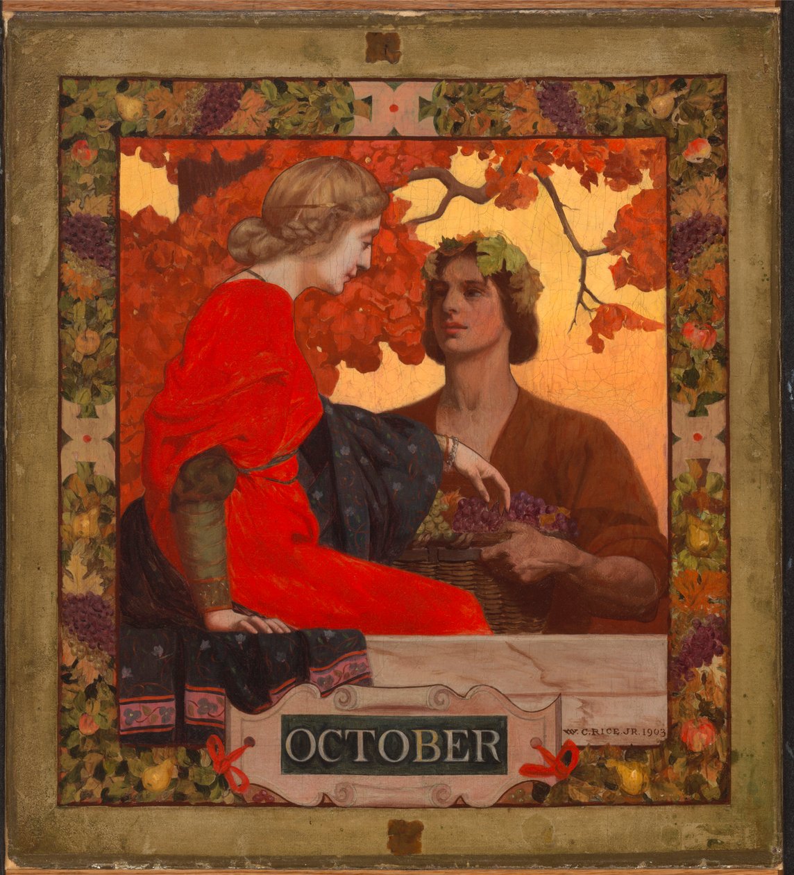 Octobre (illustration de couverture pour Harper