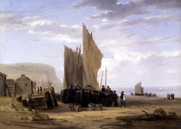 Sur la côte de Yarmouth (une paire) - William Collins