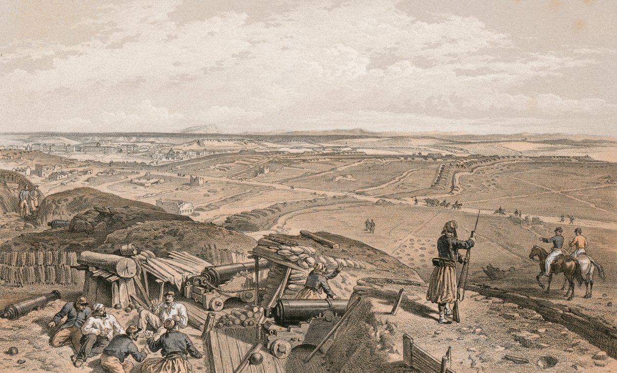 Bastion du Mat depuis le bastion central - William 