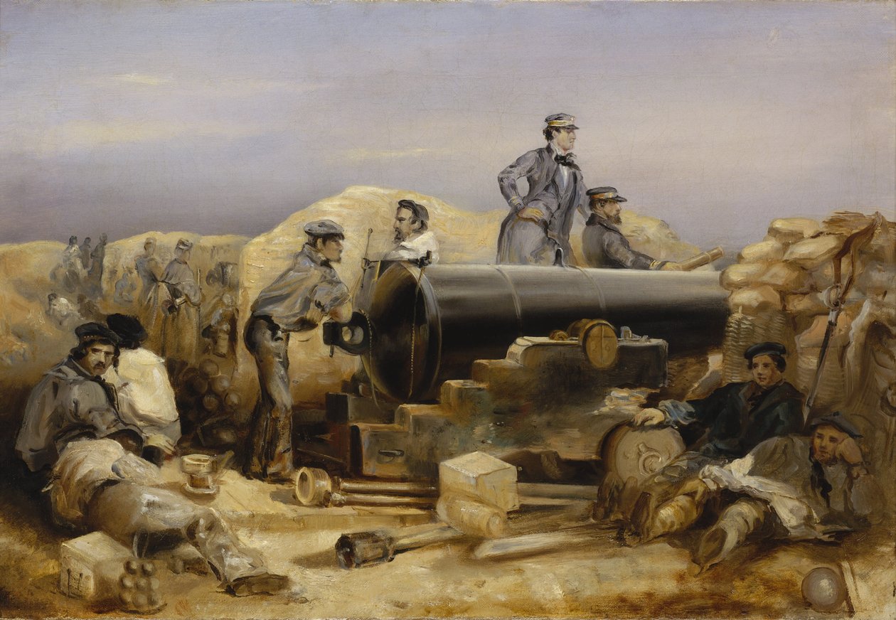Guerre de Crimée (1853-1856) : La batterie d