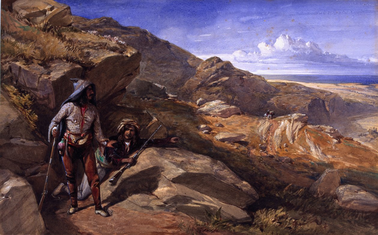Deux Bandits dans les Collines, 1857 - William Crimea Simpson