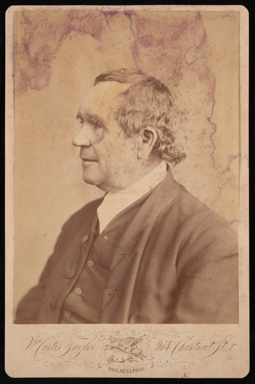 Portrait de J.D. Lang, avant 1877 - William Curtis Taylor