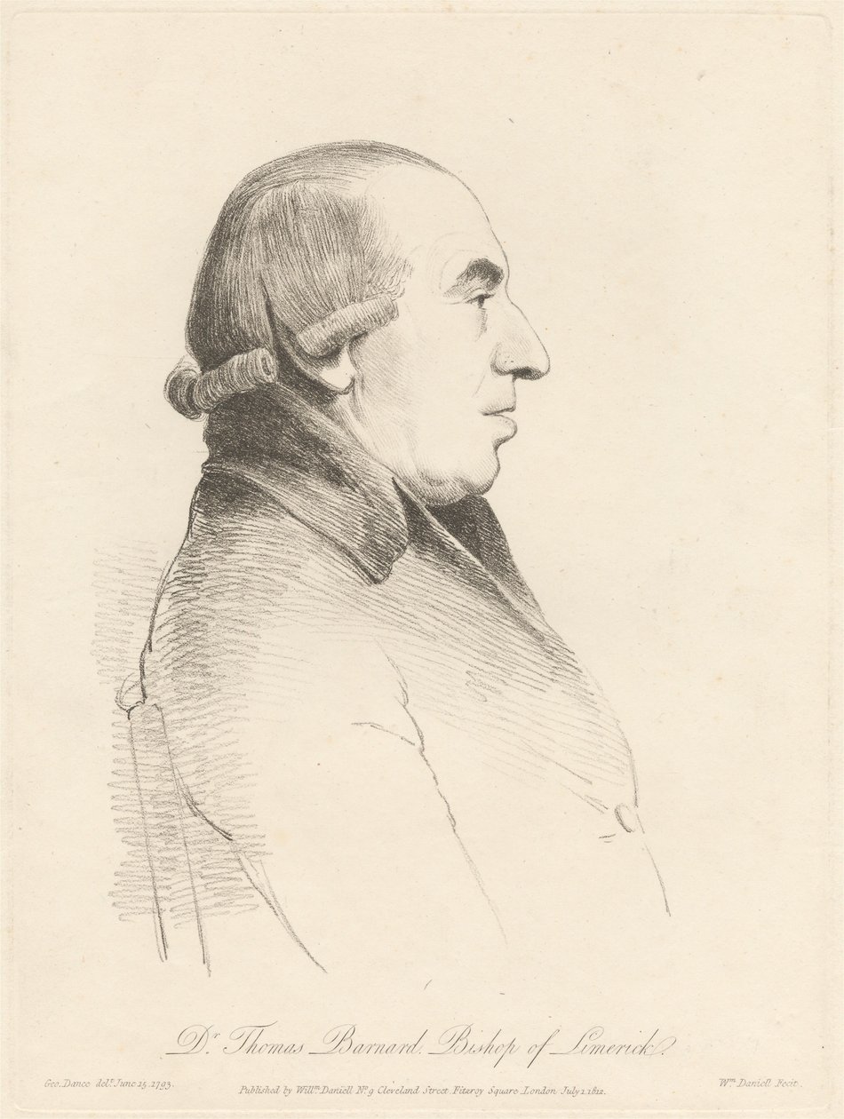 Dr Thomas Barnard, évêque de Limerick - William Daniell