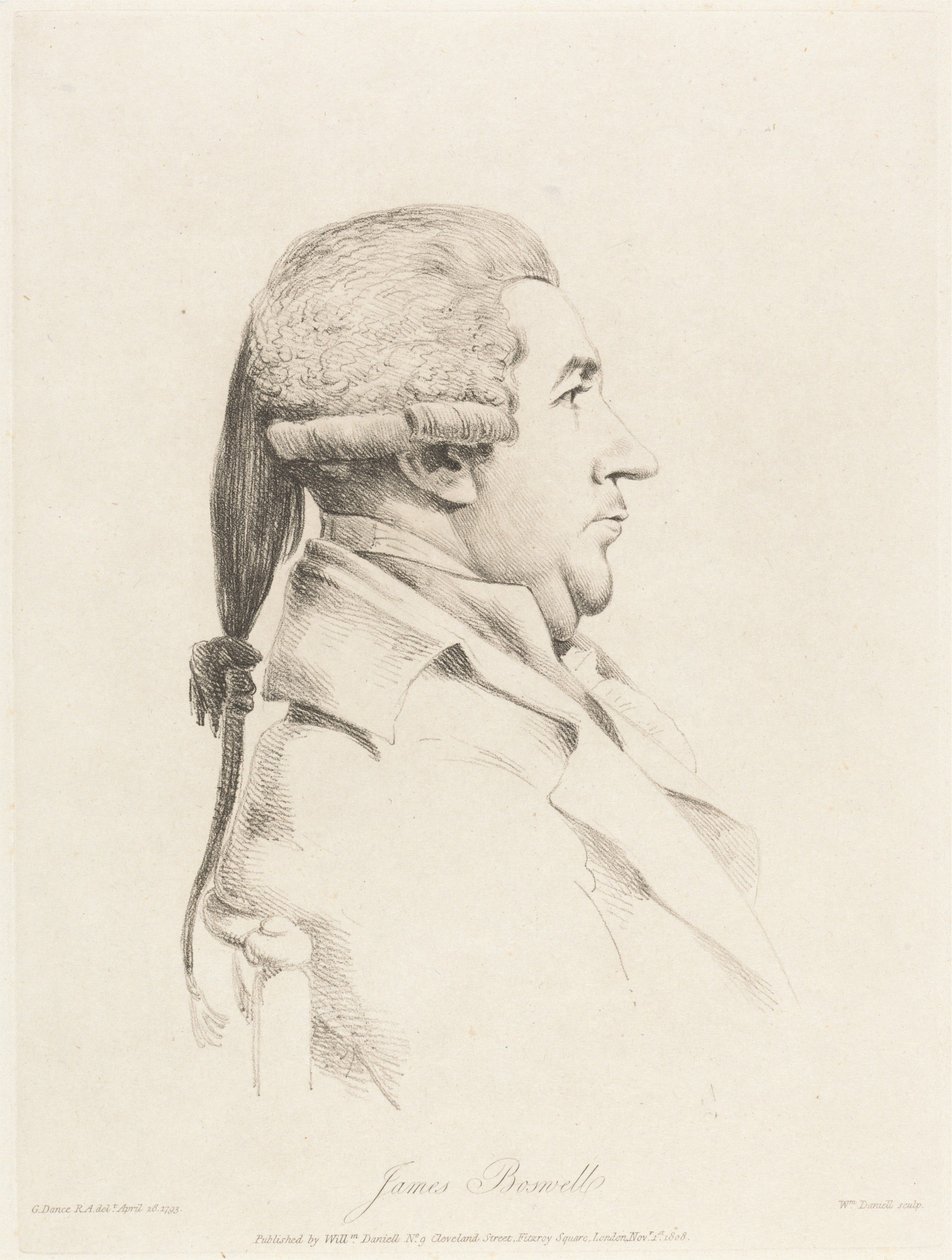 James Boswell - William Daniell