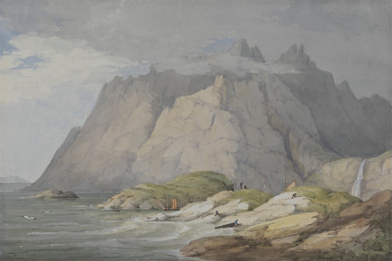 Loch Scavaig, île de Skye - William Daniell