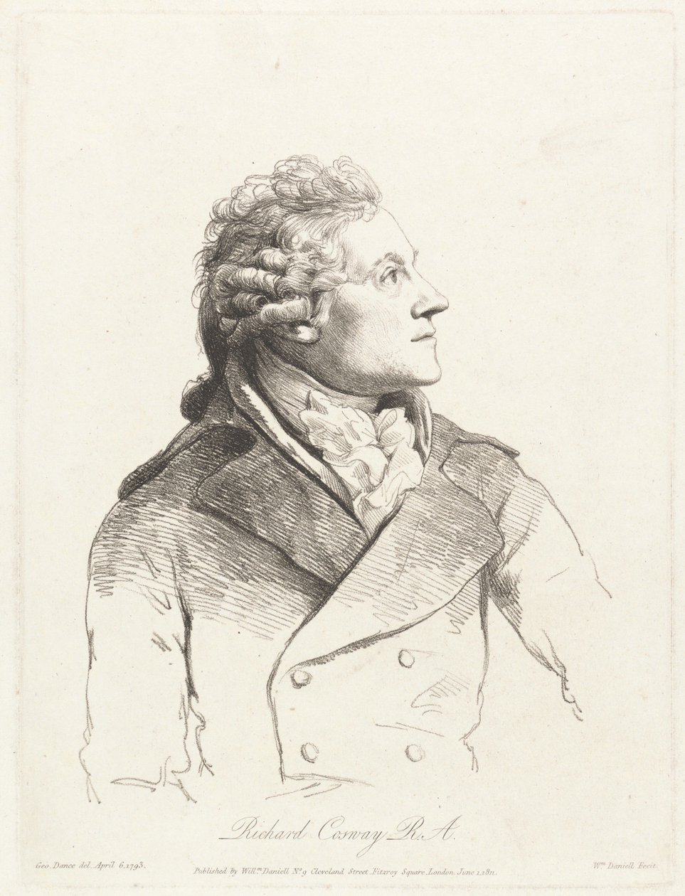 Richard Cosway, R.A. - William Daniell