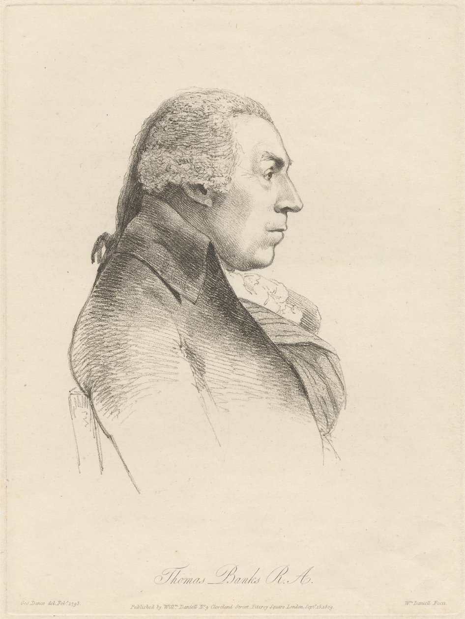 Thomas Banks, R.A. - William Daniell