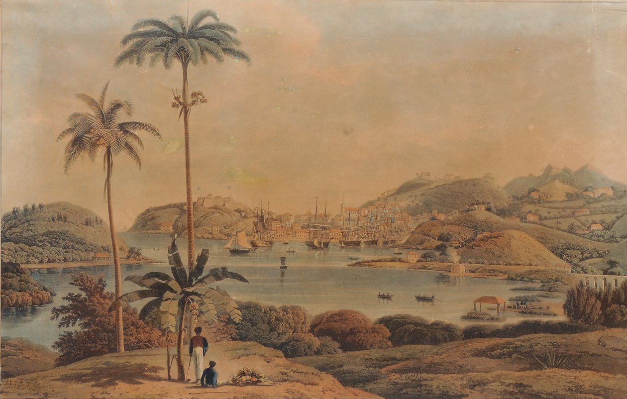 Vue de la ville de St. George et Richmond Heights sur l