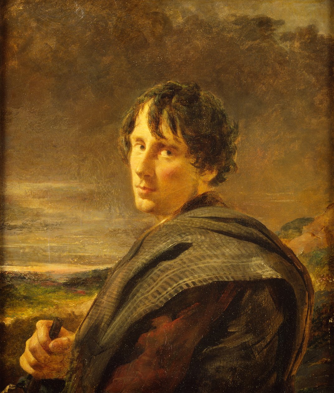 Autoportrait, vers 1852 (huile sur toile) - William Davis