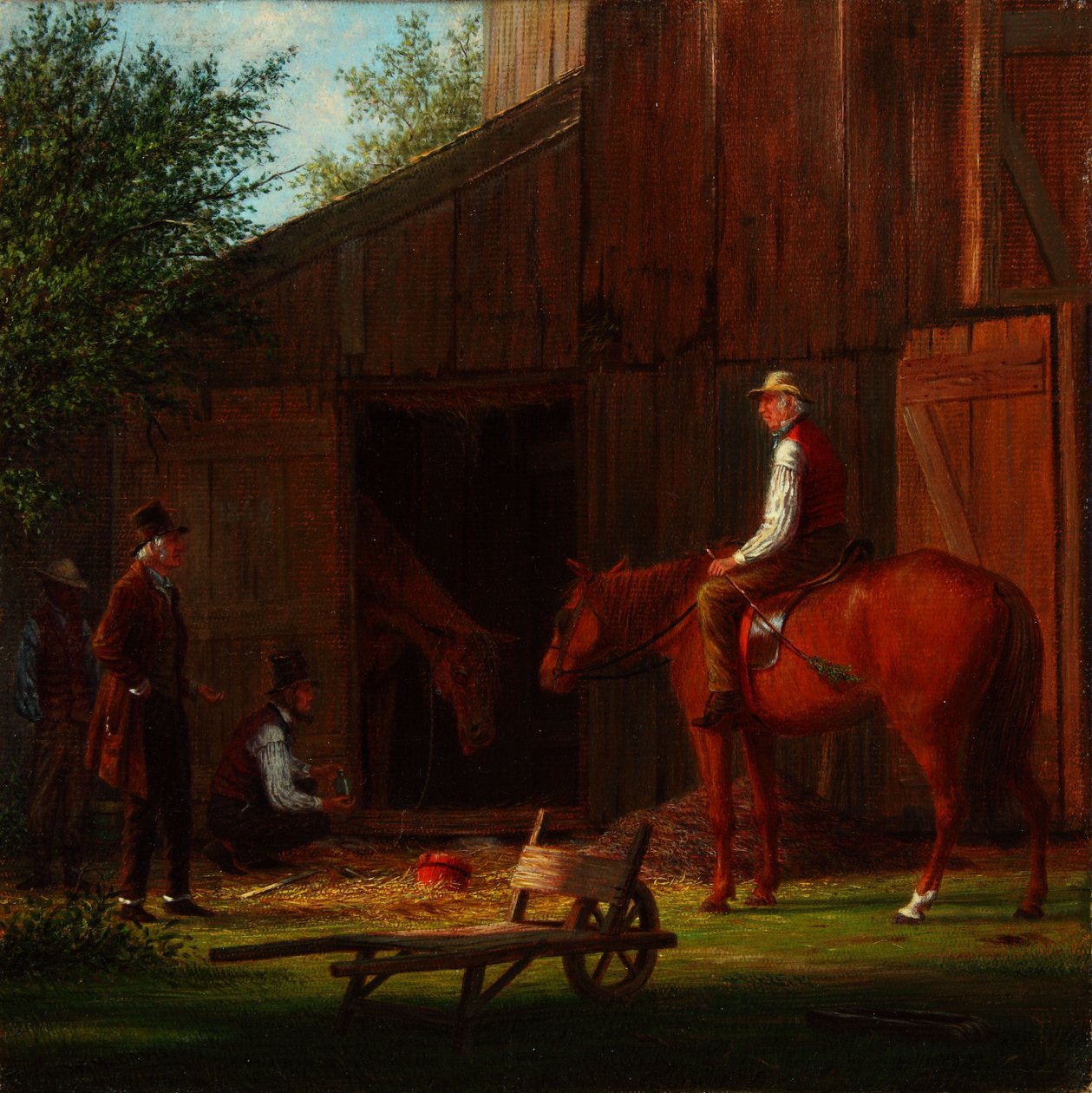 Le cheval malade 1869 - William Davis