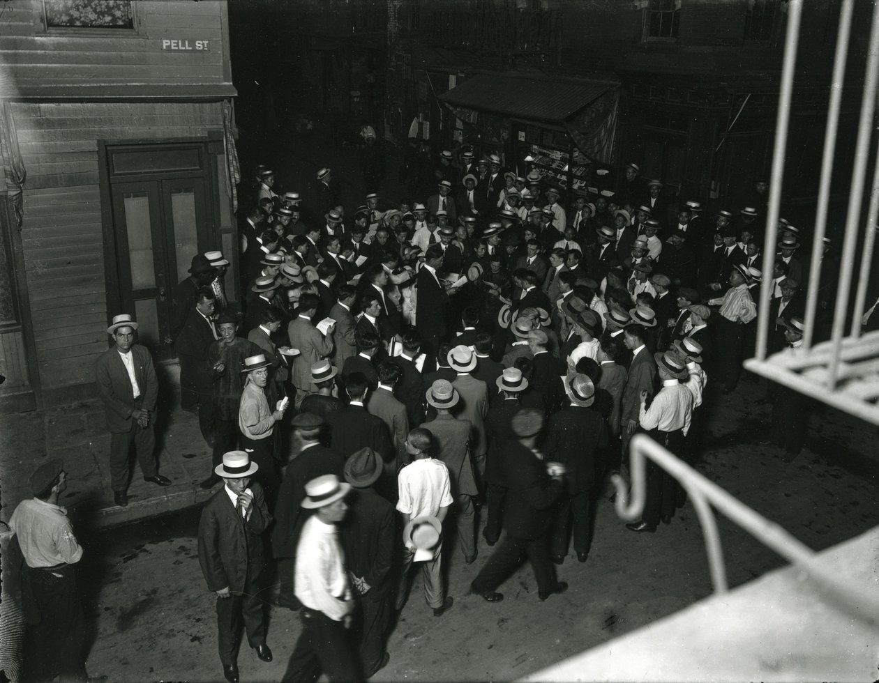 Comité évangélique à Pell Street, 6 août 1916 - William Davis Hassler