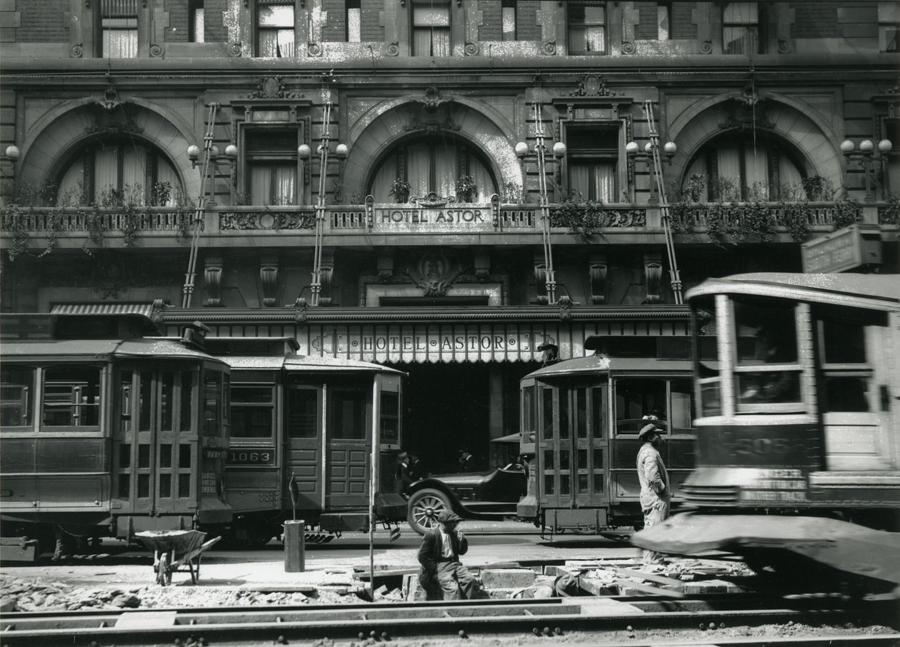 Hôtel Astor, vers 1910-21 - William Davis Hassler