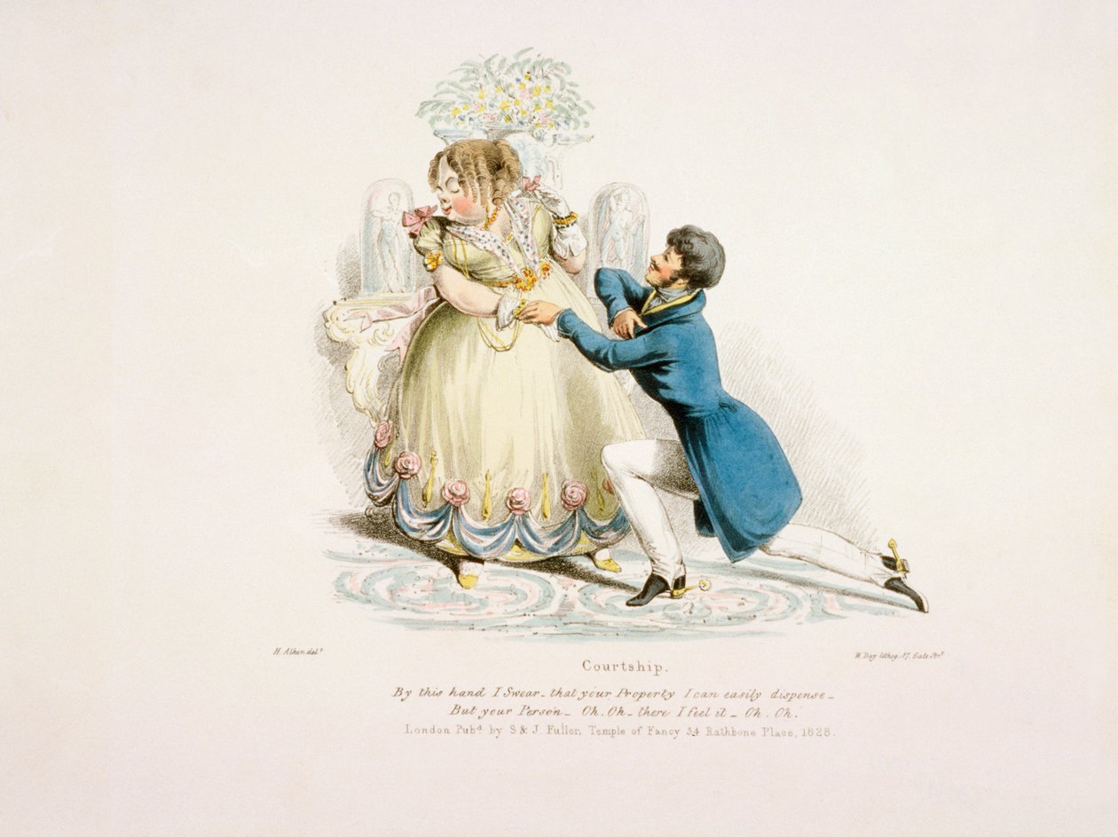 Par cette main je jure que votre propriété peut facilement se dispenser - mais votre personne... oh, oh., 1828 - William Day