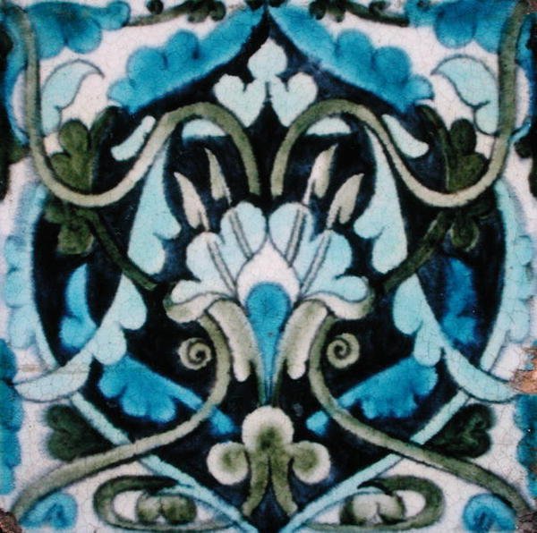 Carreau avec motif de style persan - William de Morgan