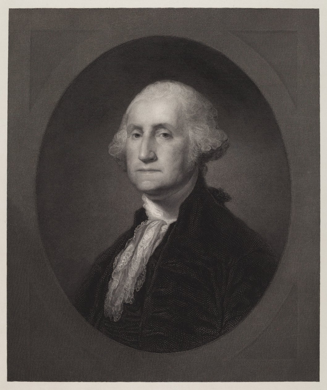 George Washington - William Edgar Marshall after Gilbert Stuart