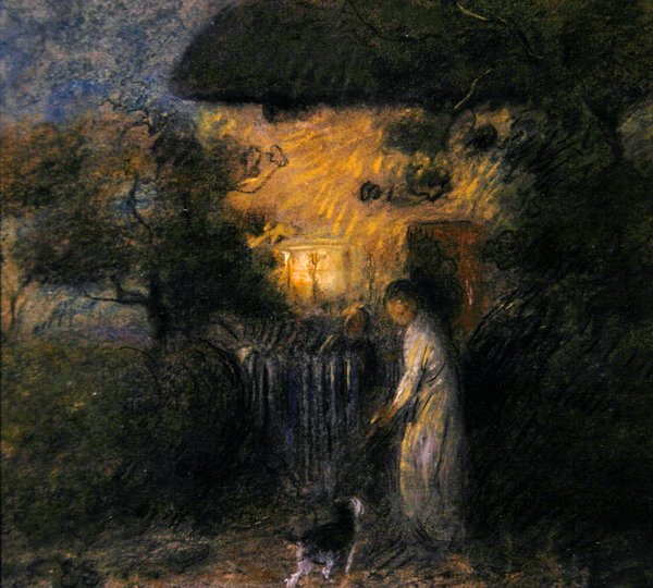 Le Chat errant, c.1890 - William Edward Stott