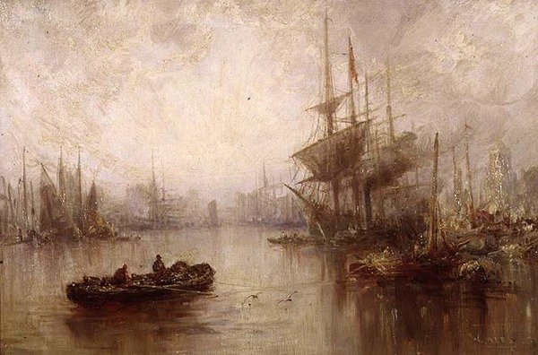 Lever de soleil - William Edward Webb