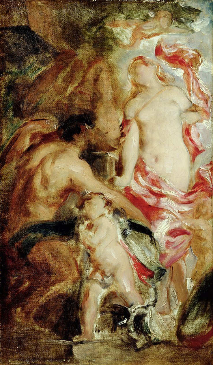 Étude allégorique, une esquisse - William Etty